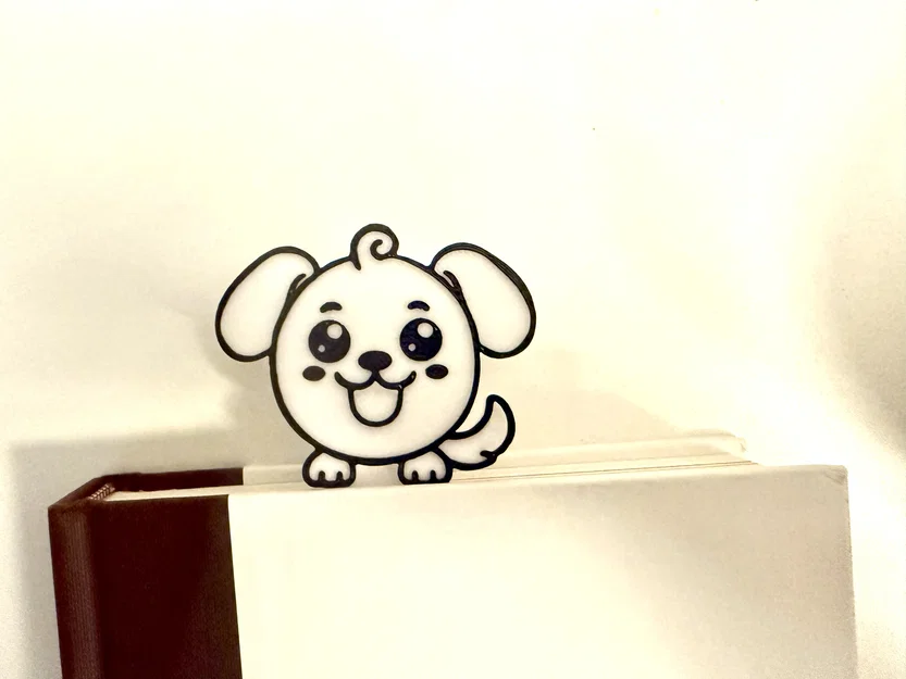 Kẹp sách 3D hình chú cún dễ thương cho người yêu đọc sách - Image 3
