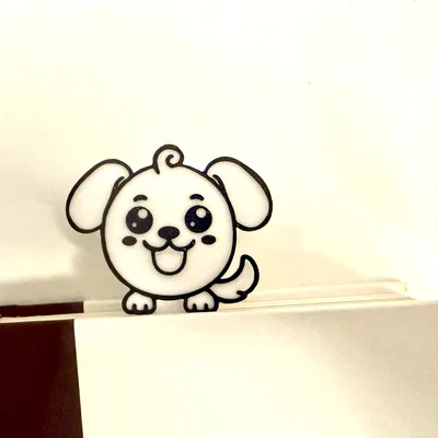 Kẹp sách 3D hình chú cún dễ thương cho người yêu đọc sách