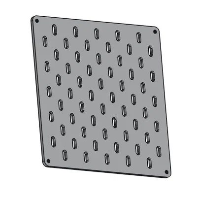 Bảng treo đồ Skadis tùy chỉnh kích thước với FreeCAD - File in 3D