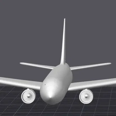 Mô hình máy bay Boeing 767 in 3D cực chi tiết cho người đam mê