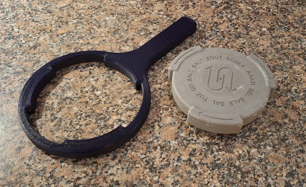 Dụng cụ mở nắp bình muối máy rửa bát - Giải pháp 3D tiện lợi - Image 2