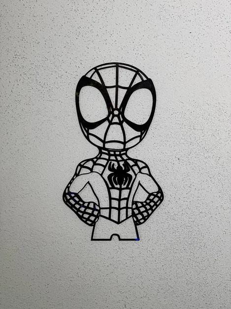 Mô hình trang trí tường Spider-Man tạo dáng Spidey - Image 2