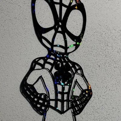 Mô hình trang trí tường Spider-Man tạo dáng Spidey