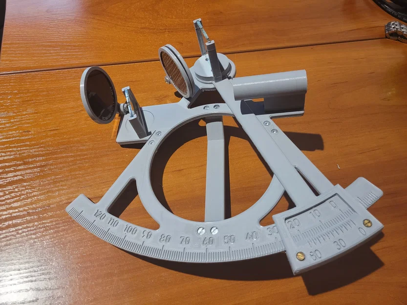 Bộ khung mô hình thước đo thiên văn Sextant 3D tinh xảo - Image 4