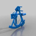 Bộ khung mô hình thước đo thiên văn Sextant 3D tinh xảo - Thumbnail 8