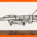 Tranh treo tường khung dây F-16 (Tiêm kích F16) - Thumbnail 1