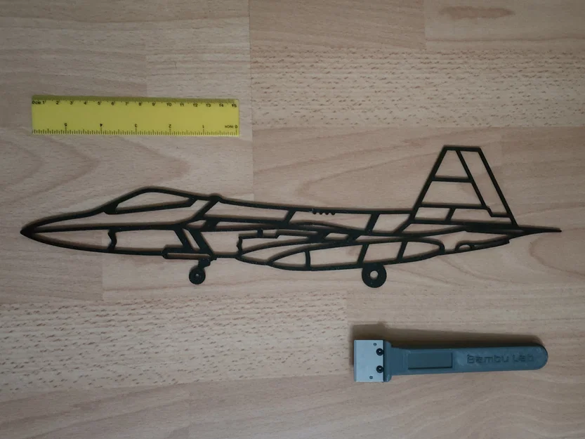 Tranh treo tường F-22 Wireframe (Máy bay tiêm kích F22) - Image 6