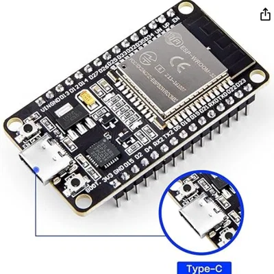 Mô hình 3D bo mạch Elegoo ESP-WROOM-32 chuẩn kích thước