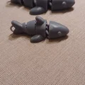 Mẫu in 3D Cá mập khớp nối linh hoạt làm móc khóa siêu cute - Thumbnail 1