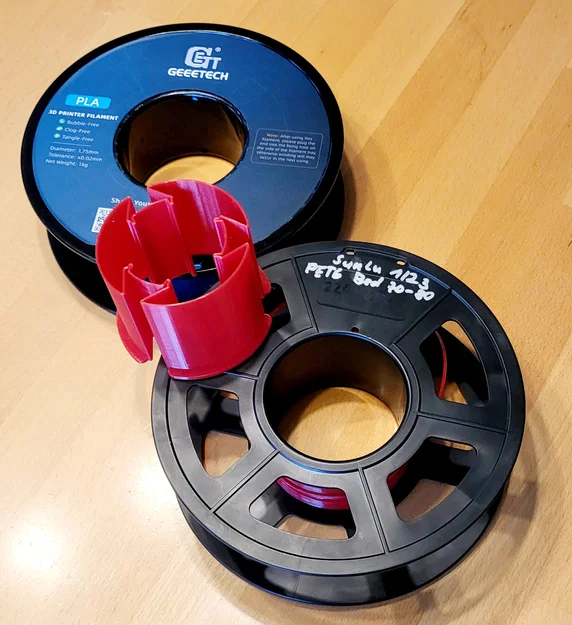 Bộ chuyển đổi AMS Lite cho cuộn nhựa Sunlu/Geeetech (ID 70-78mm) - Thiết kế 1 phần - Image 2