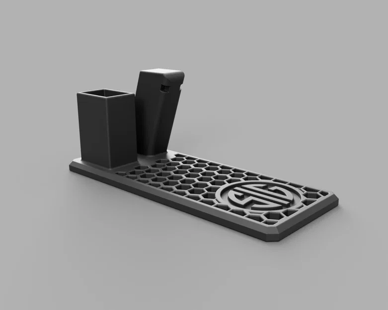 Đế trưng bày và giá đỡ SIG P320 thiết kế 3D chuyên nghiệp - Image 1