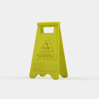 Biển báo Caution / Taken / Keep Out (Dành cho mô hình Tabletop)