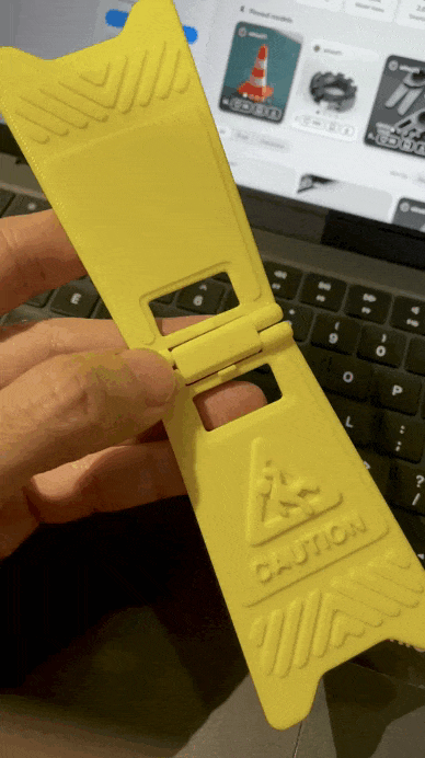 Biển báo Caution / Taken / Keep Out (Dành cho mô hình Tabletop) - Thumbnail 7