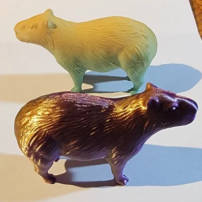 Mô hình Capybara Textured - Tượng in 3D chi tiết cực xinh