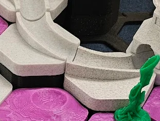 Mảnh ghép đường dốc cong Gravitrax Junior - Phụ kiện in 3D cực mượt - Image 1