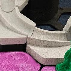 Mảnh ghép đường dốc cong Gravitrax Junior - Phụ kiện in 3D cực mượt