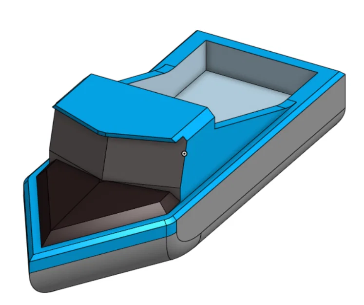 Mô hình tàu thủy (Boat) thiết kế tinh xảo cho máy in 3D - Image 1