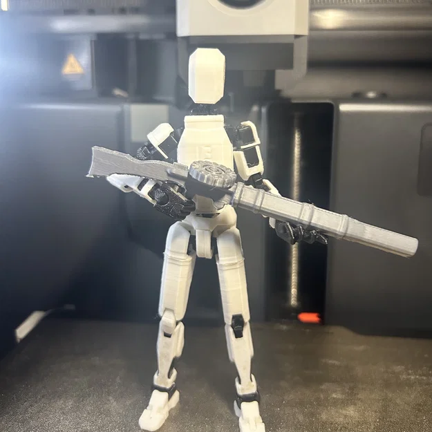 Mô hình Lewis Gun cho Dummy 13 - Phụ kiện vũ khí 3D độc đáo - Image 1