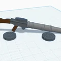 Mô hình Lewis Gun cho Dummy 13 - Phụ kiện vũ khí 3D độc đáo - Thumbnail 2