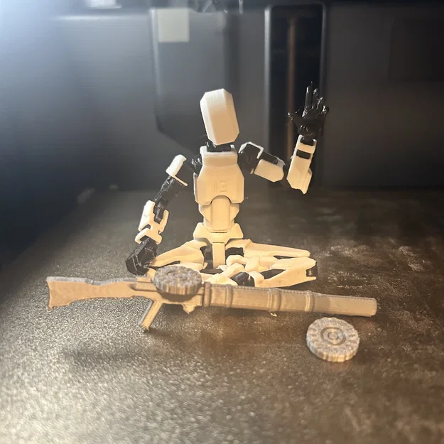 Mô hình Lewis Gun cho Dummy 13 - Phụ kiện vũ khí 3D độc đáo - Image 3