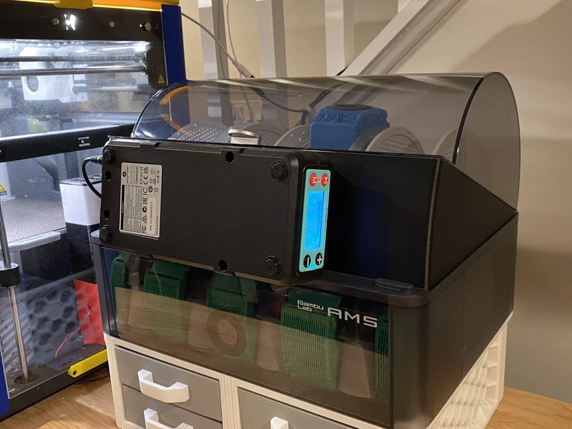 AMS Drying Chock Remix – Phụ kiện kết nối trực tiếp PolyDryer cho Bambulab AMS - Image 4