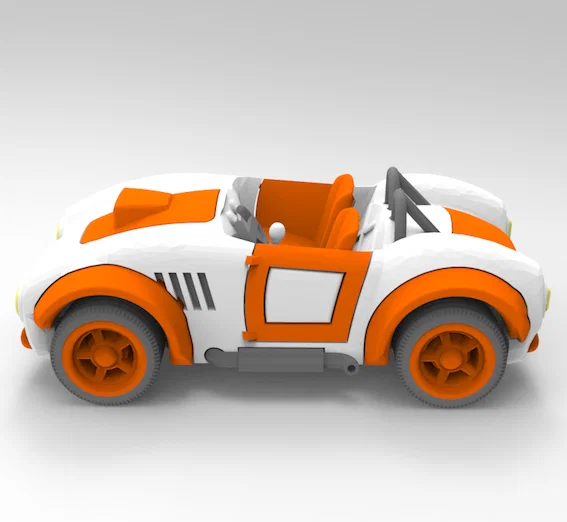 Mô hình xe đua Car V9 - Dự án in 3D lắp ráp thú vị - Image 3