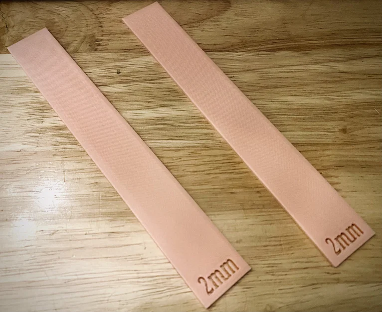 Thanh Căn Độ Dày Cho Đất Sét Polymer 2mm và 3mm - Image 1