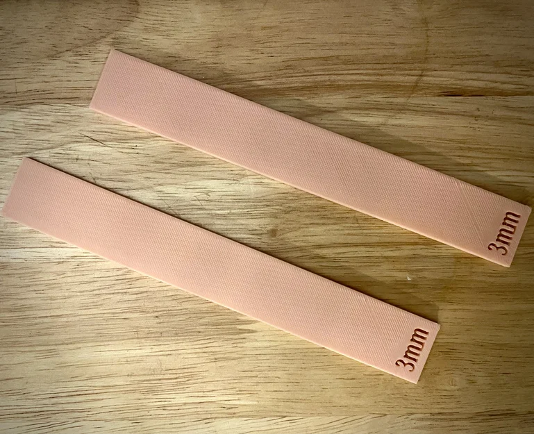 Thanh Căn Độ Dày Cho Đất Sét Polymer 2mm và 3mm - Image 2