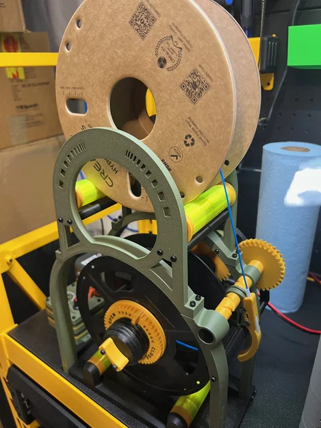 Hệ thống trục và lõi chuyển đổi cho V-Spooler - Image 1