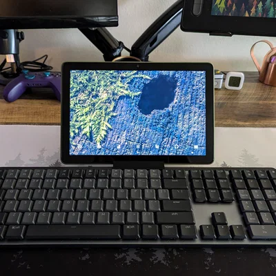 Giá đỡ điện thoại / máy tính bảng cho bàn phím Logitech MX Mechanical