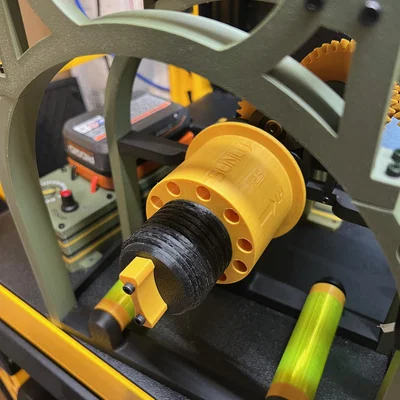 Hệ thống trục và lõi chuyển đổi cho V-Spooler