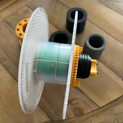 Hệ thống trục và lõi chuyển đổi cho V-Spooler