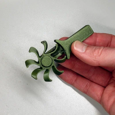Mô hình đồ chơi tuabin gió in 3D cầm tay (Wind Turbine Toy)