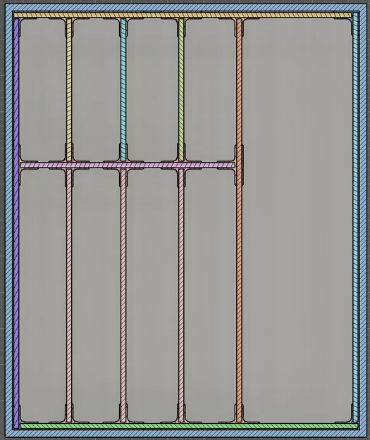 Bộ Vách Ngăn Hộc Kéo Mô-đun (Modular Drawer Dividers) - Image 10