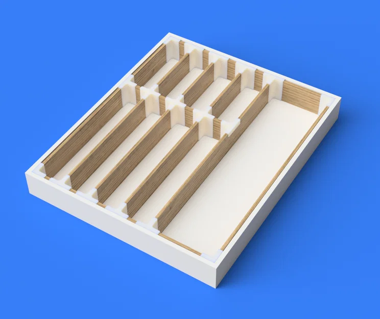 Bộ Vách Ngăn Hộc Kéo Mô-đun (Modular Drawer Dividers) - Image 13