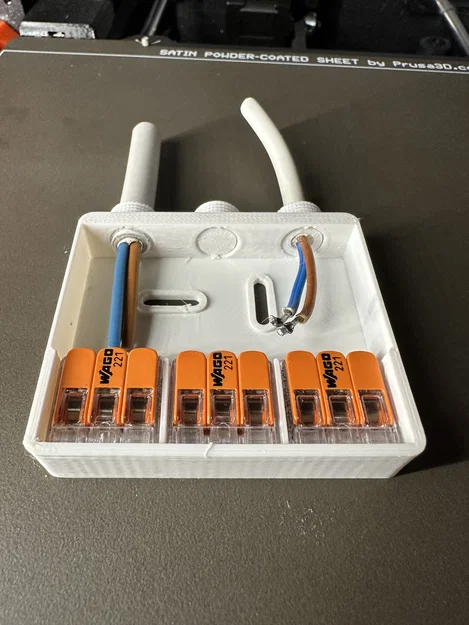 Hộp nối dây WAGO 221 3x3 kèm nắp đậy - Image 2