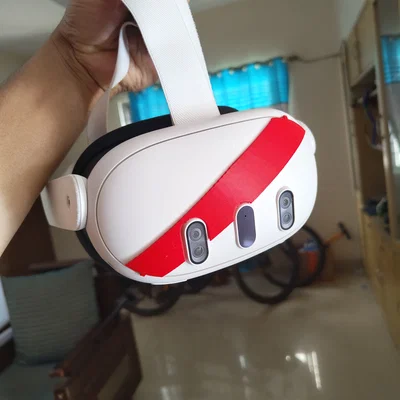 Ốp Trang Trí Kratos Cho Meta Quest 3 - Phụ Kiện Độc Đáo In 3D