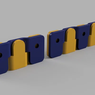 Bộ giá treo tường và bàn làm việc đa năng in 3D