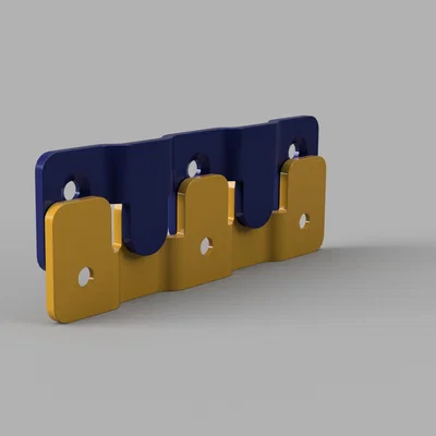 Bộ giá treo tường và bàn làm việc đa năng in 3D