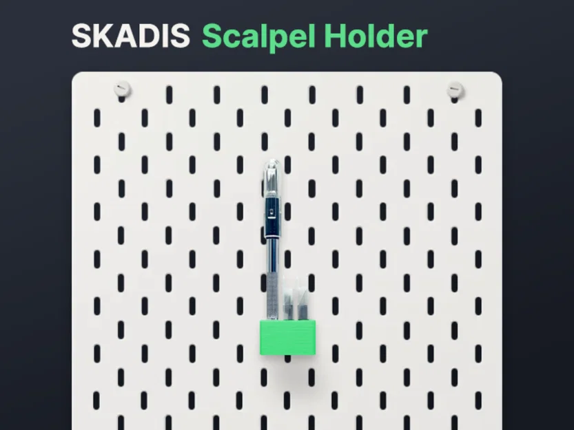 Giá đỡ dao mổ IKEA SKADIS - Image 1