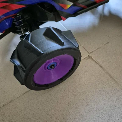 Bộ bánh xe mái chèo đi tuyết cho Traxxas Maxx