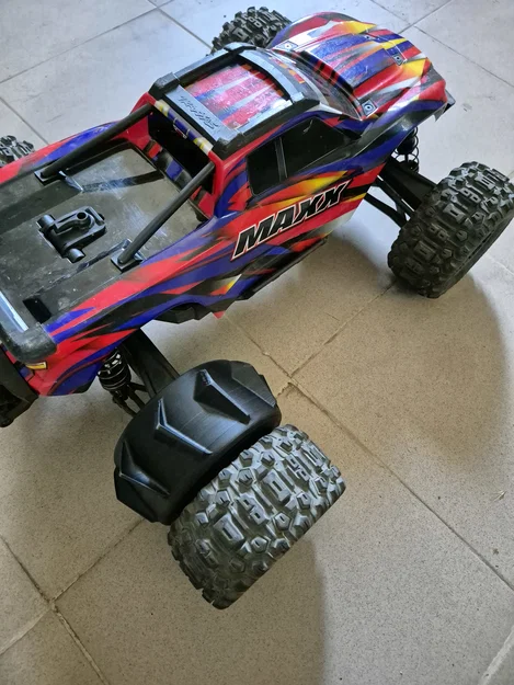 Bộ bánh xe mái chèo đi tuyết cho Traxxas Maxx - Image 4