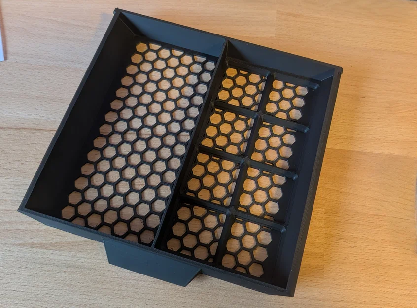 Ngăn kéo gắn dưới bàn tích hợp ngăn chứa Gridfinity - Image 2