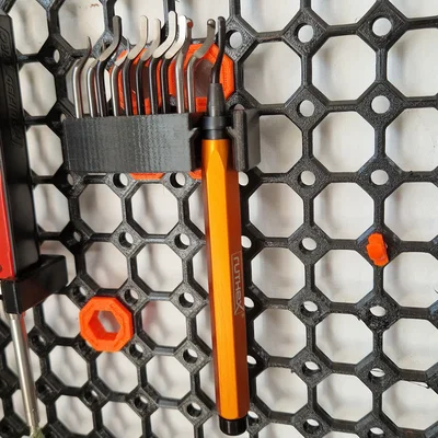 Giá treo dụng cụ bavia (deburring tool) cho Multiboard