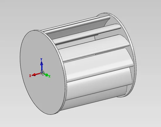 Mô hình tua bin gió dạng trụ 3D (Zylinder Wind Turbine) thiết kế nhỏ - Image 1
