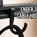 Móc treo dây cáp gọn gàng cho máy in 3D Ender 3 - Thumbnail 1