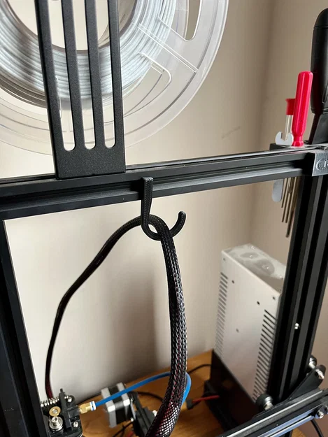 Móc treo dây cáp gọn gàng cho máy in 3D Ender 3 - Image 3