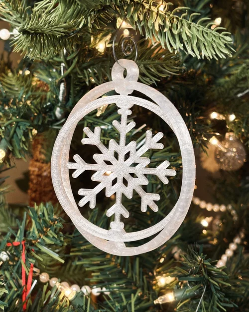 Đồ trang trí Giáng sinh xoay được (3 mẫu, in không cần lắp ráp) - Image 3