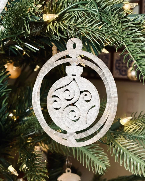 Đồ trang trí Giáng sinh xoay được (3 mẫu, in không cần lắp ráp) - Image 4