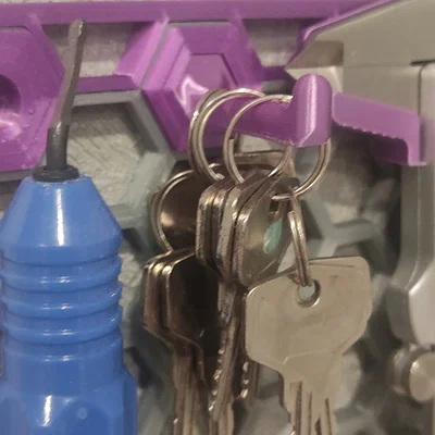 Móc treo đồ HSW 35mm cho bảng treo tường tổ ong